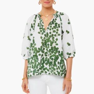 Tuckernuck RO'S GARDEN Exclusive Green Marcia Top